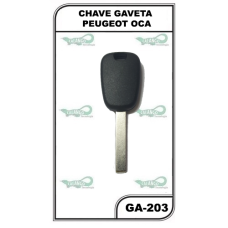 CHAVE GAVETA PEUGEOT   OCA - GA-203