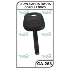 CHAVE GAVETA TOYOTA COROLLA NOVO - GA-283