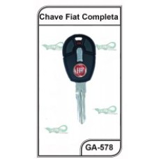 Chave Gaveta Fiat Alarme Completa - GA-578