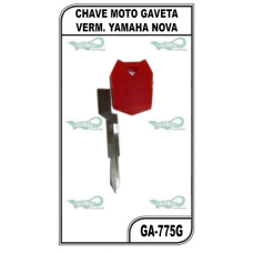 Chave Moto Gaveta Yamaha Nova - GA-775G