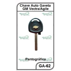 CHAVE GAVETA GM AGILE/VEC. PANT. OCA - GA62