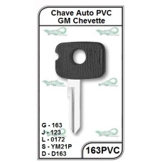 Chave Auto PVC GM Chevette G 163 - 163PVC - PACOTE COM 5 UNIDADES