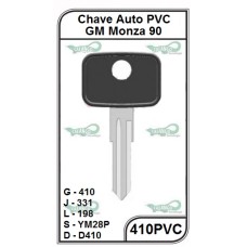 Chave Auto PVC GM Corsa/Monza G 410 - 410PVC - PACOTE COM 5 UNIDADES