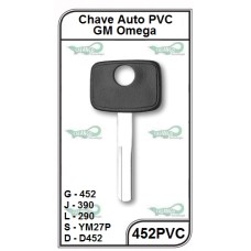 Chave Auto PVC GM Omega G 452 - 452PVC