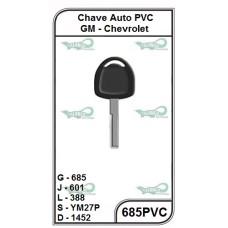 Chave Auto PVC GM Omega/Vectra G 685 - 685PVC - PACOTE COM 5 UNIDADES