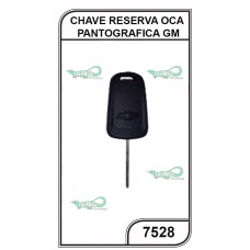 Chave Auto Oca GM Reserva Pantografica Oca - 7528