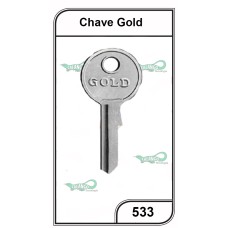 Chave Yale Gold G 533 - PACOTE COM 10 UNIDADES 
