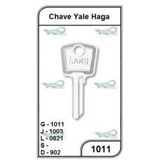 Chave Yale Haga G 1011 - PACOTE COM 10 UNIDADES 