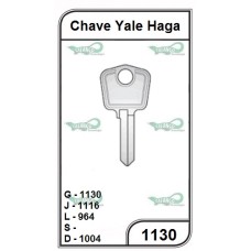 Chave Yale Haga G 1130 PACOTE COM 10 UNIDADES 