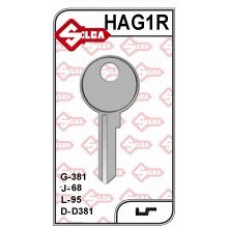 Chave Yale Haga G 381 -  HAG1R - PACOTE COM 10 UNIDADES 