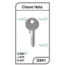 Chave Yale Hela G 941 -PACOTE COM 10 UNIDADES  