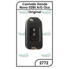 Canivete Honda Novo 02 Botões Modelo A e G Original Oco - 2772