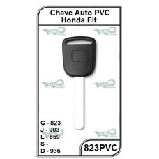 Chave Auto PVC Honda Fit Pantog. - 823PVC