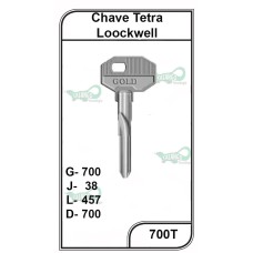 CHAVE TETRA LOOCKWEL  - XLOC4 - 700T (5U)