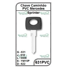 CHAVE CAMINHAO PVC MERCEDES - 631PVC (5U)