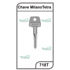 Chave Tetra Milano G 718 - 718T - PACOTE COM 5 UNIDADES