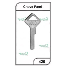 Chave Yale Pacri/HDL G 420 - HDL2R -PACOTE COM 10 UNIDADES  