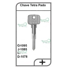 Chave Tetra Pado G 1095 Longa c/ Rebaixo - 1095T - PACOTE COM 5 UNIDADES
