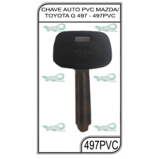 CHAVE AUTO PVC MAZDA/TOYOTA G 497 - 497PVC