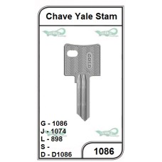 Chave Yale Stam G 1086  -PACOTE COM 10 UNIDADES  