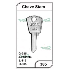 Chave Yale Stam  G 385 -PACOTE COM 10 UNIDADES  