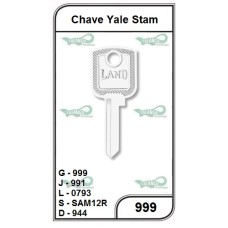 Chave Yale Stam G 999 -PACOTE COM 10 UNIDADES  