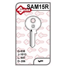 CHAVE YALE STAM G838 - SAM15R (10U)