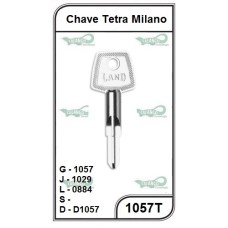 Chave Tetra Milano G 1057 - 1057T - PACOTE COM 5 UNIDADES