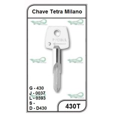 Chave Tetra Milano G 430 - 430T- PACOTE COM 5 UNIDADES