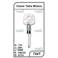 CHAVE TETRA MILANO - 724T (5U)