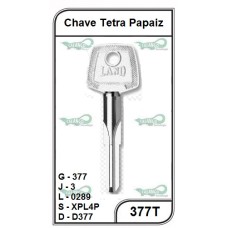 CHAVE TETRA PAPAIZ G 377 - XPZ4P - 377T (5U)