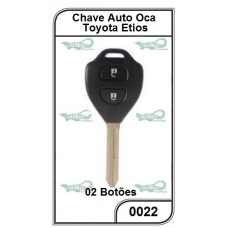 CHAVE GAV. TOYOTA ETIOS 2BT OCA - 0022