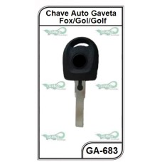 Chave Gaveta VW Fox Gol Golf Pantog. - GA-683