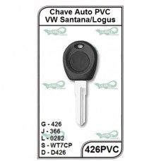 CHAVE AUTO PVC VW SANTANA- 426PVC (5UN)