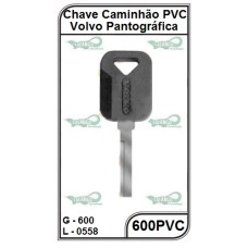 Chave Caminhão PVC Volvo Pantográfica G 600 - 600PVC