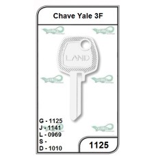 CHAVE YALE 3F G1125 (10U)