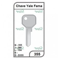 CHAVE YALE FAMA G355 (10U)