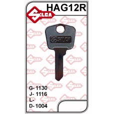 CHAVE YALE HAGA G1130 - HAG12R (10U)