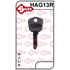 CHAVE YALE HAGA G1129 - HAG13R (10U)