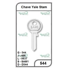 Chave Yale Stam G 544 -PACOTE COM 10 UNIDADES  