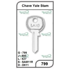 CHAVE YALE STAM G799/611 (10U)