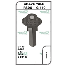 Chave Yale Pado G 110 - PACOTE COM 10 UNIDADES  