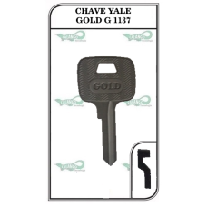 CHAVE YALE GOLD G 1137 - PACOTE COM 10 UNIDADES 