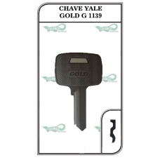 CHAVE YALE GOLD G 1139 - PACOTE COM 10 UNIDADES 
