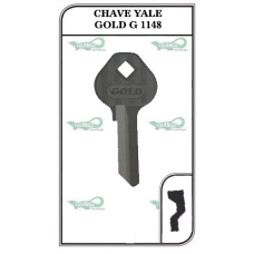 CHAVE YALE GOLD G 1148 - PACOTE COM 10 UNIDADES 