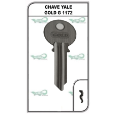 CHAVE YALE GOLD G 1172 PACOTE COM 10 UNIDADES