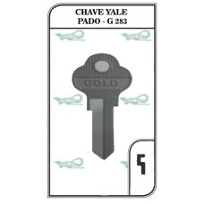 CHAVE YALE PADO - G 283 - PACOTE COM 10 UNIDADES  