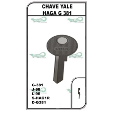 CHAVE YALE HAGA G381 