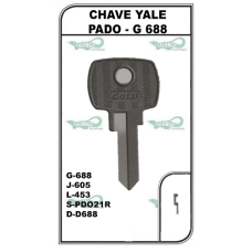 Chave Yale Pado G 688 - PACOTE COM 10 UNIDADES  