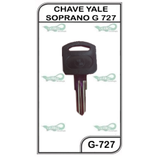 Chave Yale Soprano G 727 - SOP2 - PACOTE COM 5 UNIDADES  